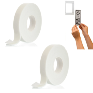 FITA DUPLA FACE AUTOADESIVA ESPUMA 3MX17MM ATÉ 900G (24PÇS)-CAERUS
