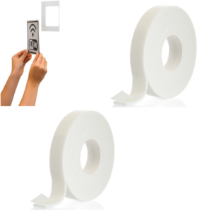 FITA DUPLA FACE AUTOADESIVA ESPUMA 5MX17MM ATÉ 1500G (24PÇS)-CAERUS