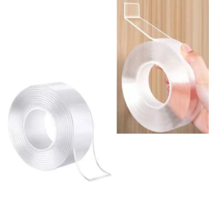 FITA DUPLA FACE AUTOADESIVA DE PLÁSTICO 2X30MM ATÉ 5500G (12PÇS)-CAERUS