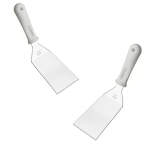 ESPÁTULA CURVA DE INOX C/CABO DE PLÁSTICO ”3” (6PÇS)-CAERUS