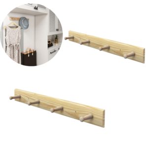 CABIDE PAREDE 4 PINOS (12PÇS)-STOLF