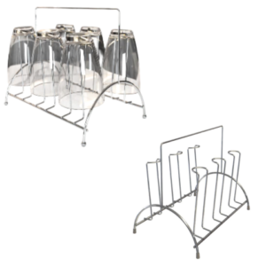 PORTA COPOS DE MESA ARAMADO (6PÇS)-STOLF