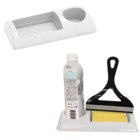 PORTA DETERGENTE BRANCO (12PÇS)-UNINJET