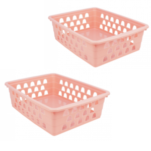 CESTO MULTIUSO GRANDE ROSA (12PÇS)-UNINJET