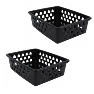CESTO MULTIUSO GRANDE PRETO (12PÇS)-UNINJET