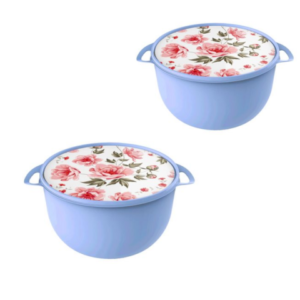 CONTAINER REDONDO 6,5LTS AMORE AZUL (6PÇS)-UNINJET
