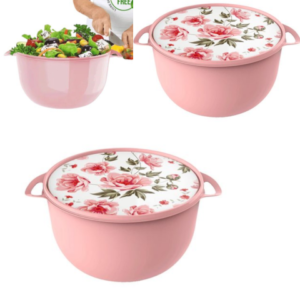 CONTAINER REDONDO 11,5LTS AMORE ROSA (6PÇS)-UNINJET