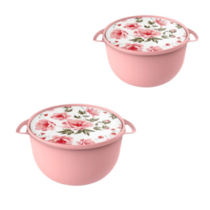 CONTAINER REDONDO 6,5LTS AMORE ROSA (6PÇS)-UNINJET