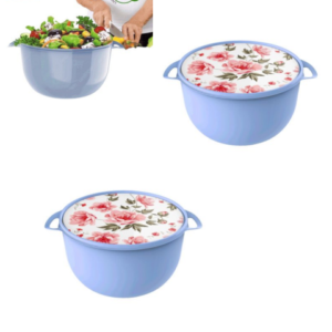CONTAINER REDONDO 3,2LTS AMORE AZUL (6PÇS)-UNINJET