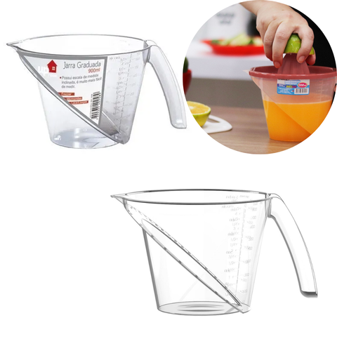 JARRA GRADUADA 900ML (12PÇS)-UNINJET