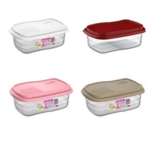 POTE RETANGULAR FREEZER/MICRO-ONDAS 1,4LTS (12PÇS)-UNINJET