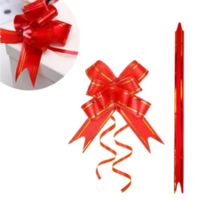 LAÇO FÁCIL SORTIDO C/FIO DOURADO 1,8X36CM (12PÇS)-GALA
