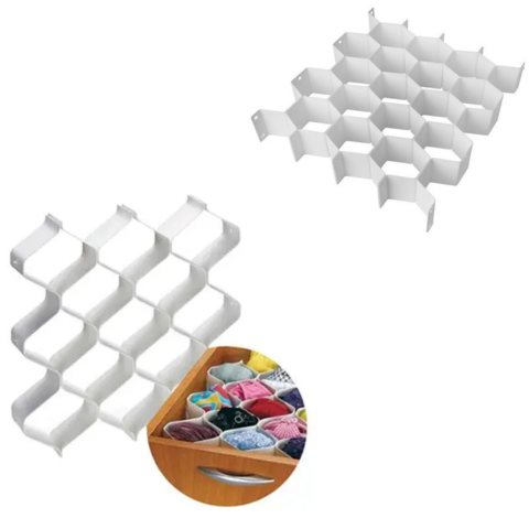 ORGANIZADOR DE GAVETA (12PÇS)-INJEPLASTEC