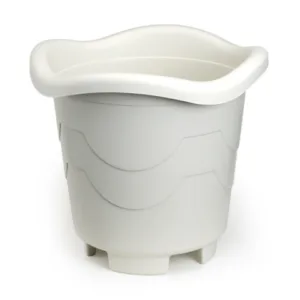 VASO REDONDO EXTRA GRANDE MÁRMORE 26LTS (3PÇS)-INJEPLASTEC
