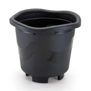 VASO REDONDO EXTRA GRANDE PRETO 26LTS (3PÇS)-INJEPLASTEC
