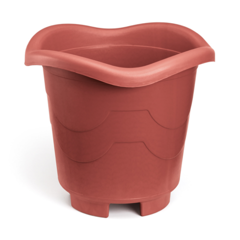 VASO REDONDO EXTRA GRANDE TELHA 26LTS (3PÇS)-INJEPLASTEC