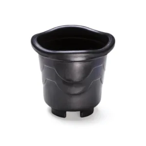 VASO REDONDO GRANDE PRETO 8,0LTS (6PÇS)-INJEPLASTEC