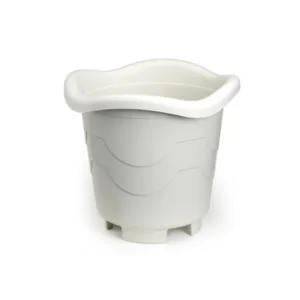 VASO REDONDO GRANDE MÁRMORE 8,0LTS (6PÇS)-INJEPLASTEC