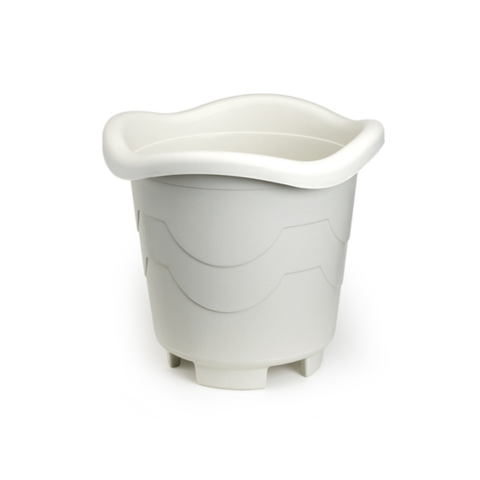 VASO REDONDO GRANDE MÁRMORE 8,0LTS (6PÇS)-INJEPLASTEC