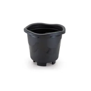VASO REDONDO MÉDIO PRETO 4,7LTS (12PÇS)-INJEPLASTEC