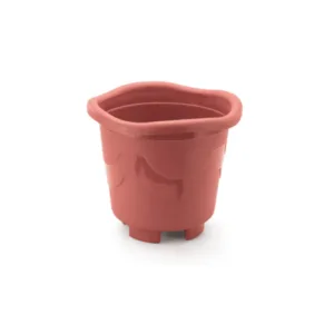 VASO REDONDO MÉDIO TELHA 4,7LTS (12PÇS)-INJEPLASTEC