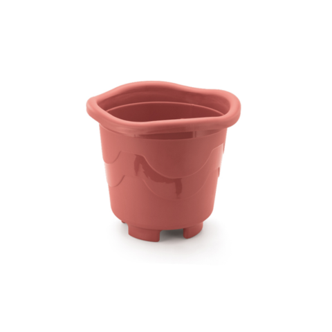 VASO REDONDO MÉDIO TELHA 4,7LTS (12PÇS)-INJEPLASTEC