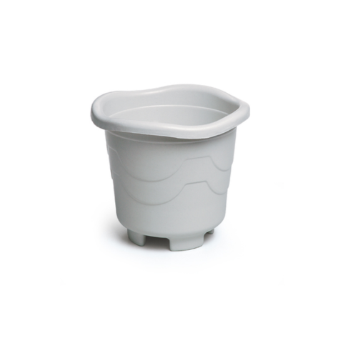 VASO REDONDO MÉDIO MÁRMORE 4,7LTS (12PÇS)-INJEPLASTEC