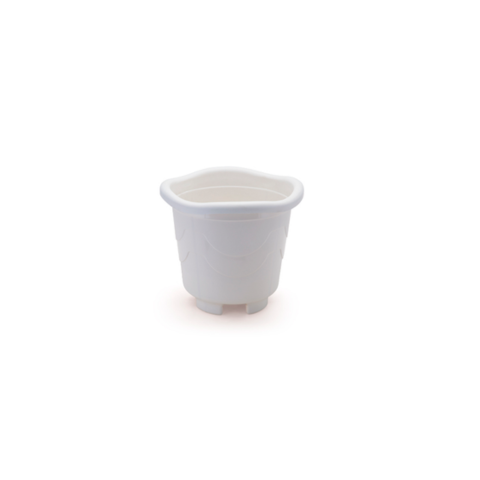 VASO REDONDO MINI MÁRMORE 0,5LTS (12PÇS)-INJEPLASTEC