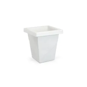 VASO ROMA QUADRADO MINI MÁRMORE 2,5LTS (12PÇS)-INJEPLASTEC