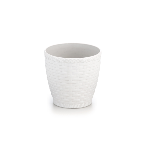 VASO RATTAN BRANCO MINI 1,8LTS (12PÇS)-INJEPLASTEC