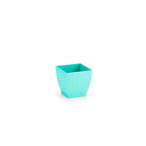 VASO CACHEPO RATTAN M3 QUAD.COLOR (12PÇS)-INJEPLASTEC