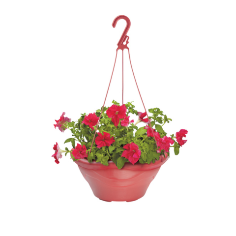 VASO P/PENDURAR TELHA 2,6LTS (12PÇS)-INJEPLASTEC