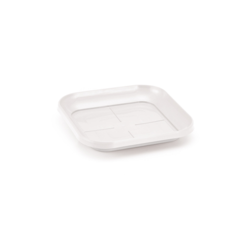 PRATO VASO QUADRADO MÉDIO MÁRMORE (12PÇS)-INJEPLASTEC