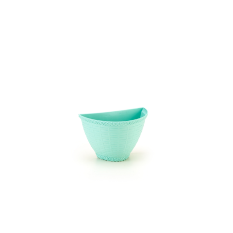 VASINHO DE PAREDE RATTAN COLOR (12PÇS)-INJEPLASTEC