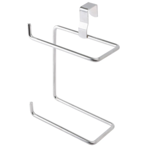 SUPORTE PAPEL HIGIÊNICO DUPLO FERRO 13,5CMX19CMX9CM (12PÇS)-CLINK