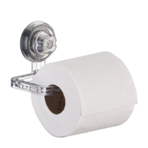 PORTA PAPEL HIGIÊNICO VENTOSA 1KG PLÁSTICO 17CMX6,5CMX11CM (12PÇS)-CLINK