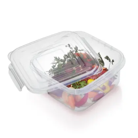 POTE QUADRADO C/TRAVAS 3,7LTS (12PÇS)-NITRON