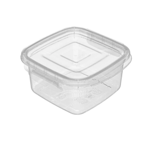 POTE QUADRADO C/TRAVAS 3,7LTS (12PÇS)-NITRON