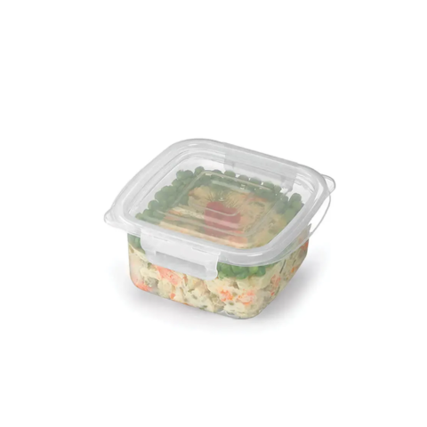 POTE QUADRADO C/TRAVAS 860ML (12PÇS)-NITRON