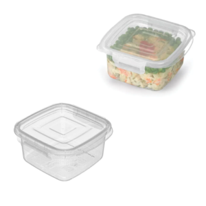 POTE QUADRADO C/TRAVAS 860ML (12PÇS)-NITRON