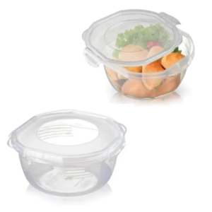 POTE REDONDO C/TRAVAS 2,3LTS (12PÇS)-NITRON