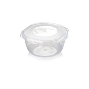 POTE REDONDO C/TRAVAS 1,1LTS (12PÇS)-NITRON