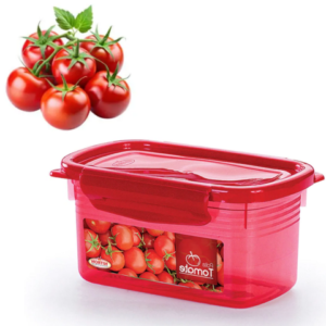 POTE TOMATINHO C/TRAVAS 850ML (12PÇS)-NITRON