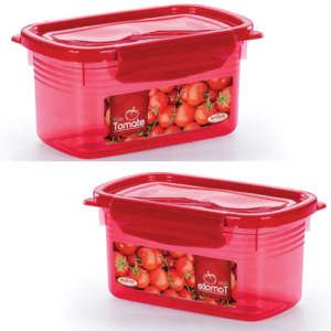 POTE TOMATINHO C/TRAVAS 850ML (12PÇS)-NITRON