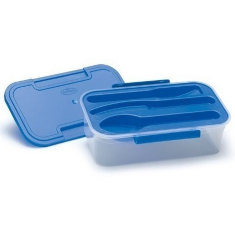 MARMITA C/PORTA TALHERES 780ML (12PÇS)-NITRON