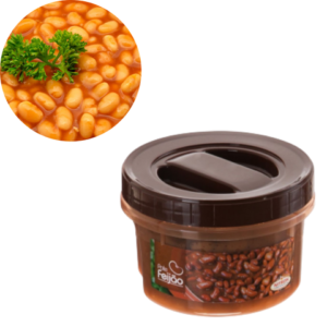 POTE FEIJÃO ACOPLADO C/ROSCA 500ML (12PÇS)-NITRON