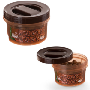 POTE FEIJÃO ACOPLADO C/ROSCA 500ML (12PÇS)-NITRON