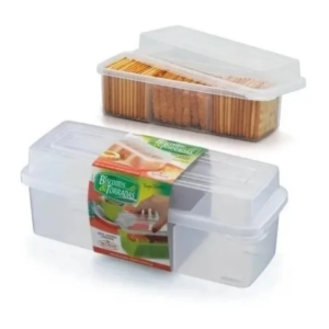 PORTA BISCOITO E TORRADAS 650ML (12PÇS)-NITRON