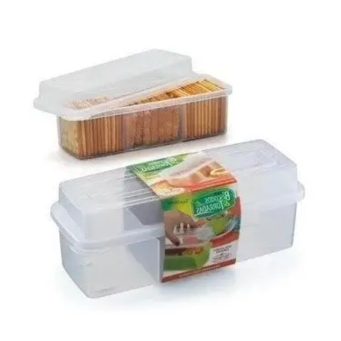 PORTA BISCOITO E TORRADAS 650ML (12PÇS)-NITRON