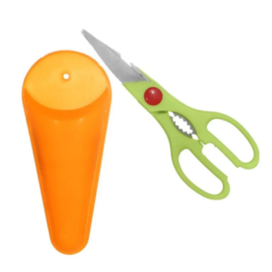 TESOURA DESMONTÁVEL PARA COZINHA C/SUPORTE (6PÇS)-123ÚTIL
